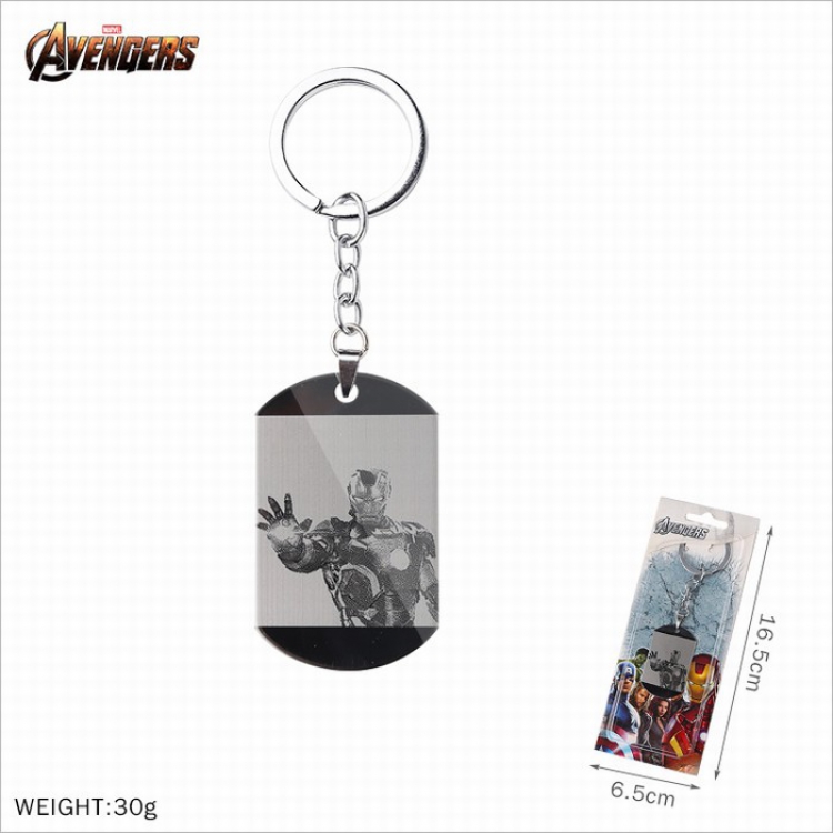 Key Chain The avengers allianc Stainless steel military keychain pendant price for 5 pcs S2