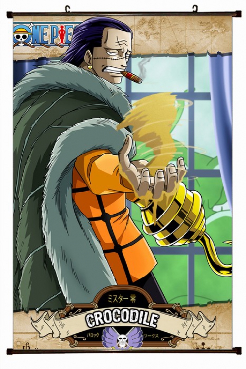 One Piece Plastic pole cloth painting Wall Scroll 60X90CM preorder 3 days H-10 NO FILLING
