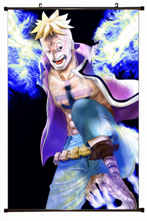 One Piece Plastic pole cloth painting Wall Scroll 60X90CM preorder 3 days H-1 NO FILLING