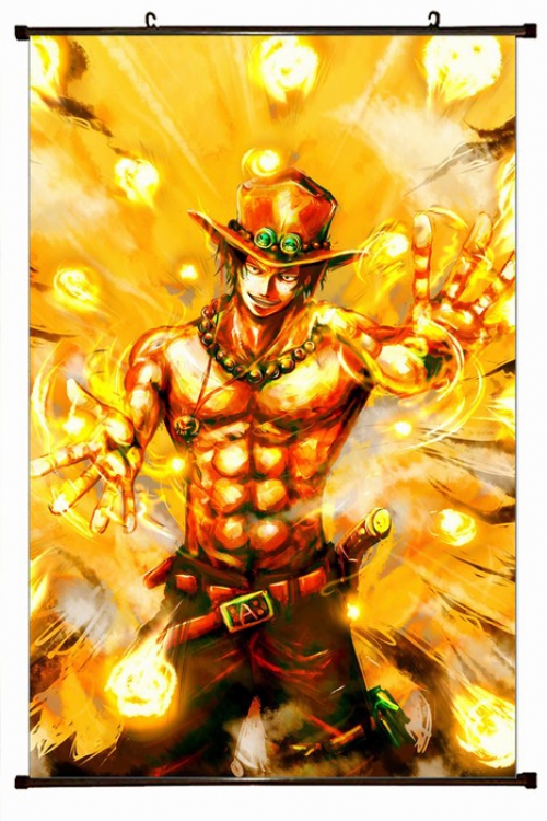 One Piece Plastic pole cloth painting Wall Scroll 60X90CM preorder 3 days H-31 NO FILLING