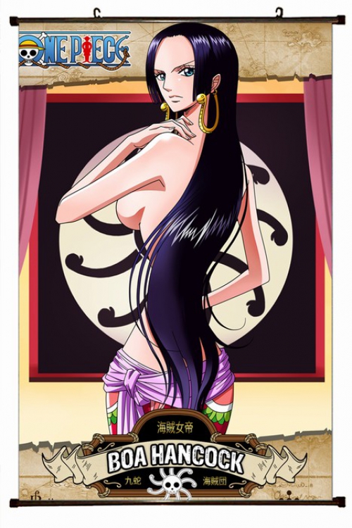 One Piece Plastic pole cloth painting Wall Scroll 60X90CM preorder 3 days H-7 NO FILLING