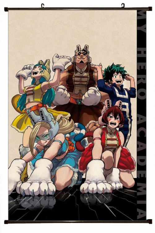 My Hero Academia Plastic pole cloth painting Wall Scroll 60X90CM preorder 3 days W9-119 NO FILLING