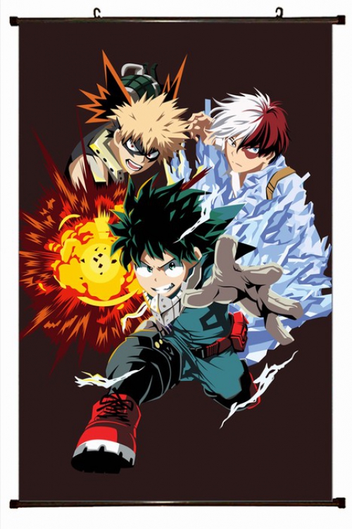 My Hero Academia Plastic pole cloth painting Wall Scroll 60X90CM preorder 3 days W9-126 NO FILLING