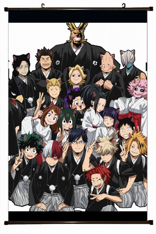 My Hero Academia Plastic pole cloth painting Wall Scroll 60X90CM preorder 3 days W9-143 NO FILLING