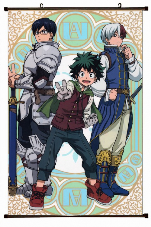 My Hero Academia Plastic pole cloth painting Wall Scroll 60X90CM preorder 3 days W9-145 NO FILLING