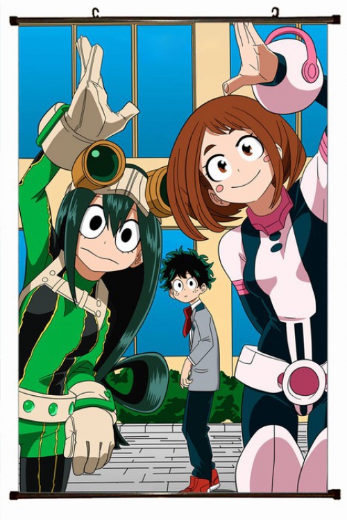 My Hero Academia Plastic pole cloth painting Wall Scroll 60X90CM preorder 3 days W9-151 NO FILLING
