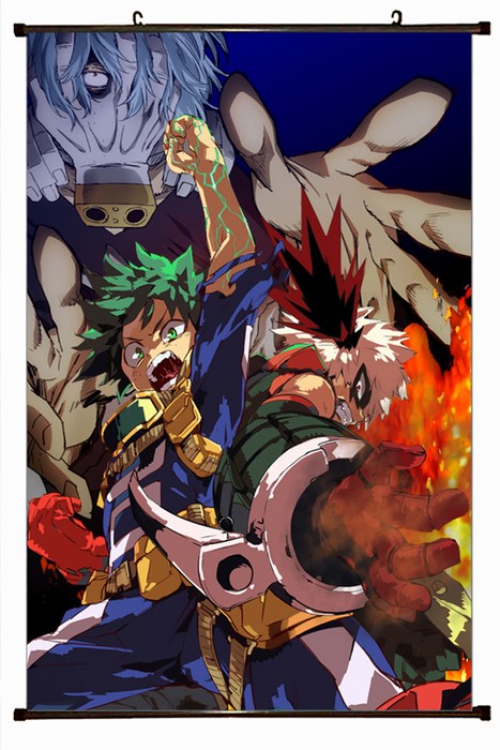My Hero Academia Plastic pole cloth painting Wall Scroll 60X90CM preorder 3 days W9-152 NO FILLING