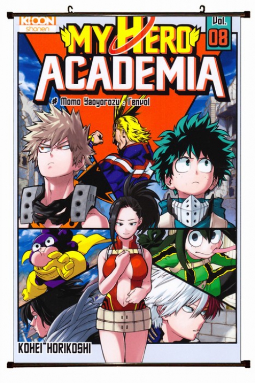 My Hero Academia Plastic pole cloth painting Wall Scroll 60X90CM preorder 3 days W9-28 NO FILLING