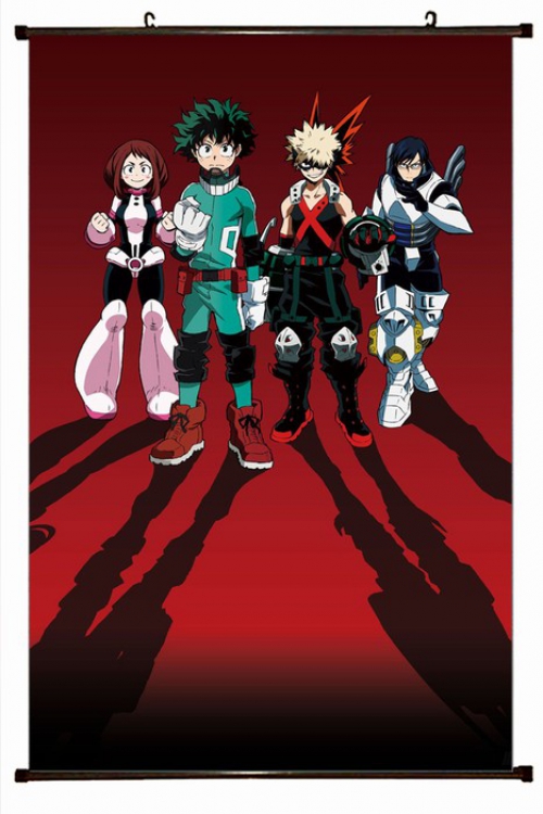 My Hero Academia Plastic pole cloth painting Wall Scroll 60X90CM preorder 3 days W9-35 NO FILLING