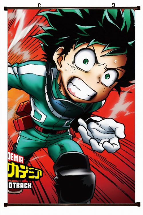 My Hero Academia Plastic pole cloth painting Wall Scroll 60X90CM preorder 3 days W9-4 NO FILLING