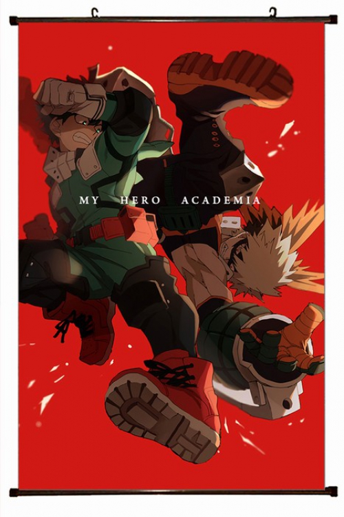 My Hero Academia Plastic pole cloth painting Wall Scroll 60X90CM preorder 3 days W9-79 NO FILLING