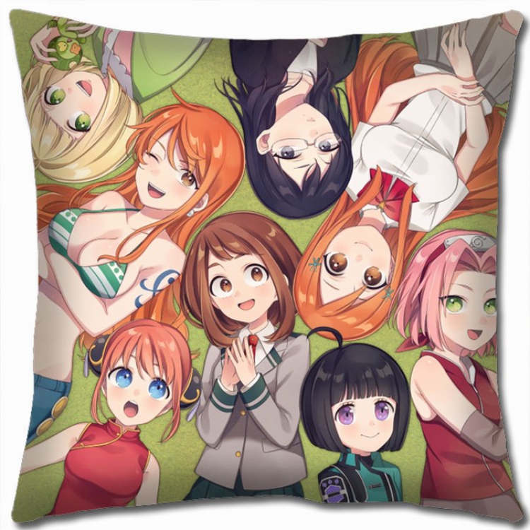 My Hero Academia Double-sided full color Pillow Cushion 45X45CM W9-98 NO FILLING