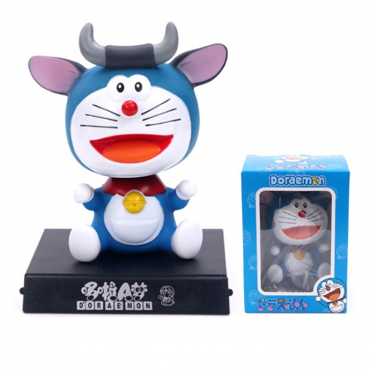 Doraemon Shake head Boxed Figure Decoration 12CM 0.15KG price for 5 pcs Style K