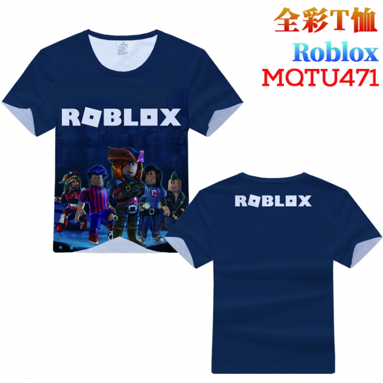 Roblox Full Color Printing Short sleeve T-shirt S M L XL XXL XXXL MQTU471