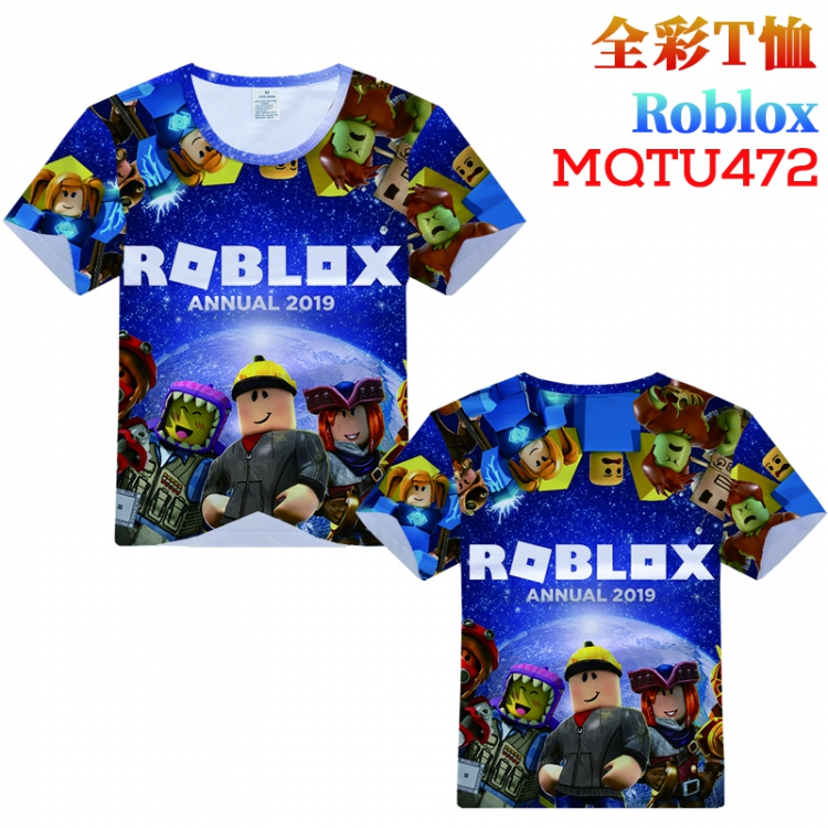 Roblox Full Color Printing Short sleeve T-shirt S M L XL XXL XXXL MQTU472