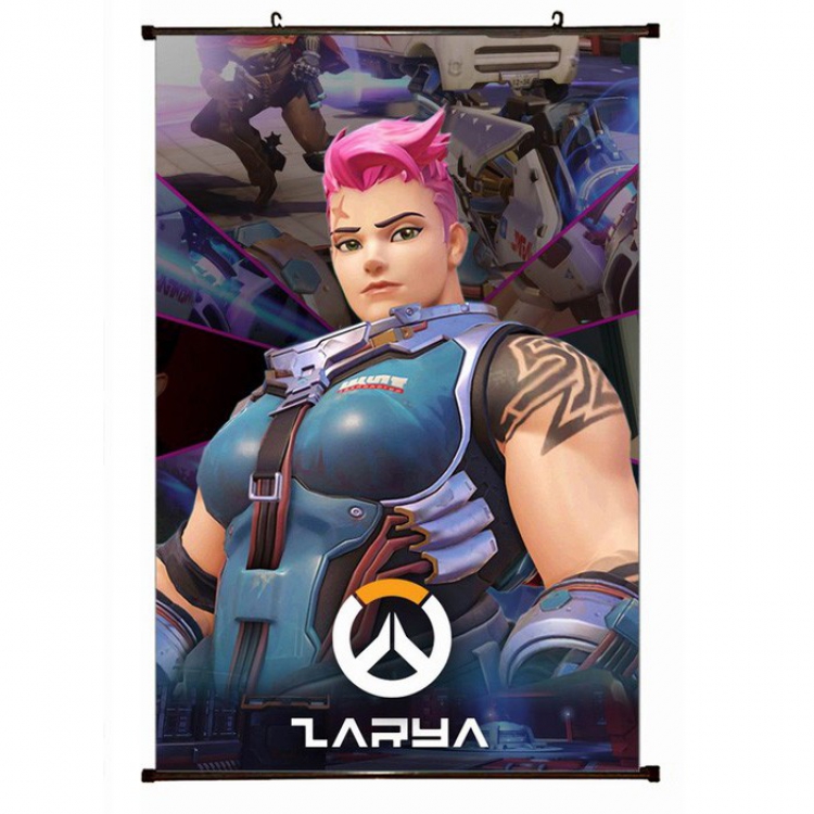 Overwatch Plastic pole cloth painting Wall Scroll 60X90CM preorder 3 days S14-131 NO FILLING