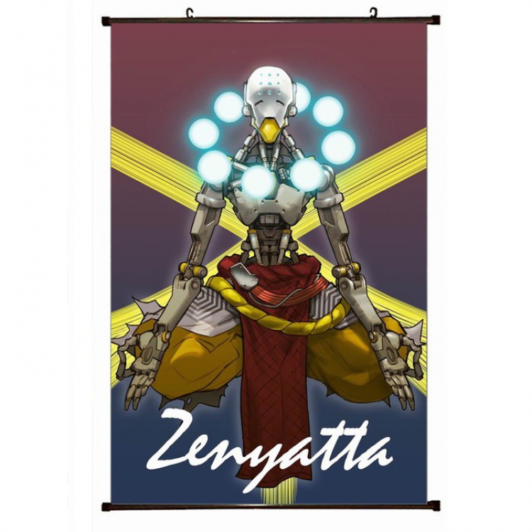 Overwatch Plastic pole cloth painting Wall Scroll 60X90CM preorder 3 days S14-145 NO FILLING