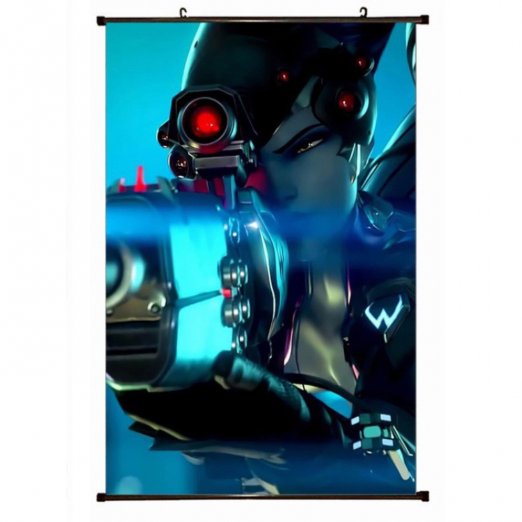 Overwatch Plastic pole cloth painting Wall Scroll 60X90CM preorder 3 days S14-187 NO FILLING