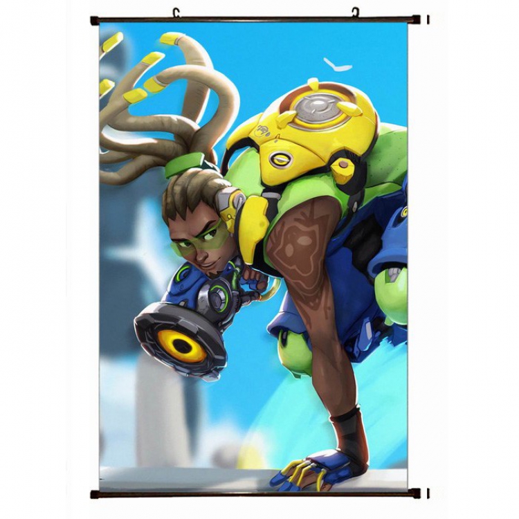 Overwatch Plastic pole cloth painting Wall Scroll 60X90CM preorder 3 days S14-283 NO FILLING