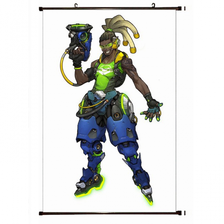 Overwatch Plastic pole cloth painting Wall Scroll 60X90CM preorder 3 days S14-282 NO FILLING