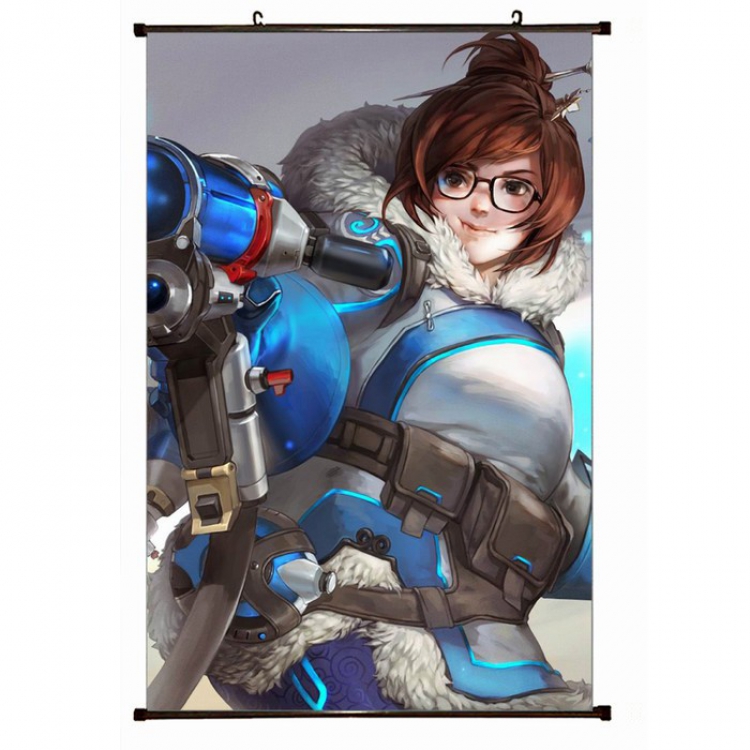 Overwatch Plastic pole cloth painting Wall Scroll 60X90CM preorder 3 days S14-309 NO FILLING