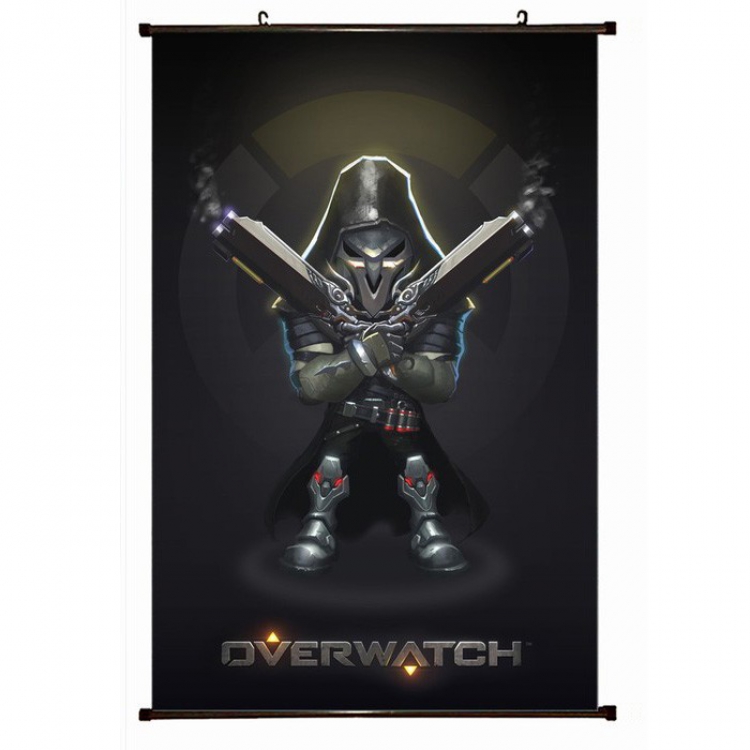 Overwatch Plastic pole cloth painting Wall Scroll 60X90CM preorder 3 days S14-314 NO FILLING