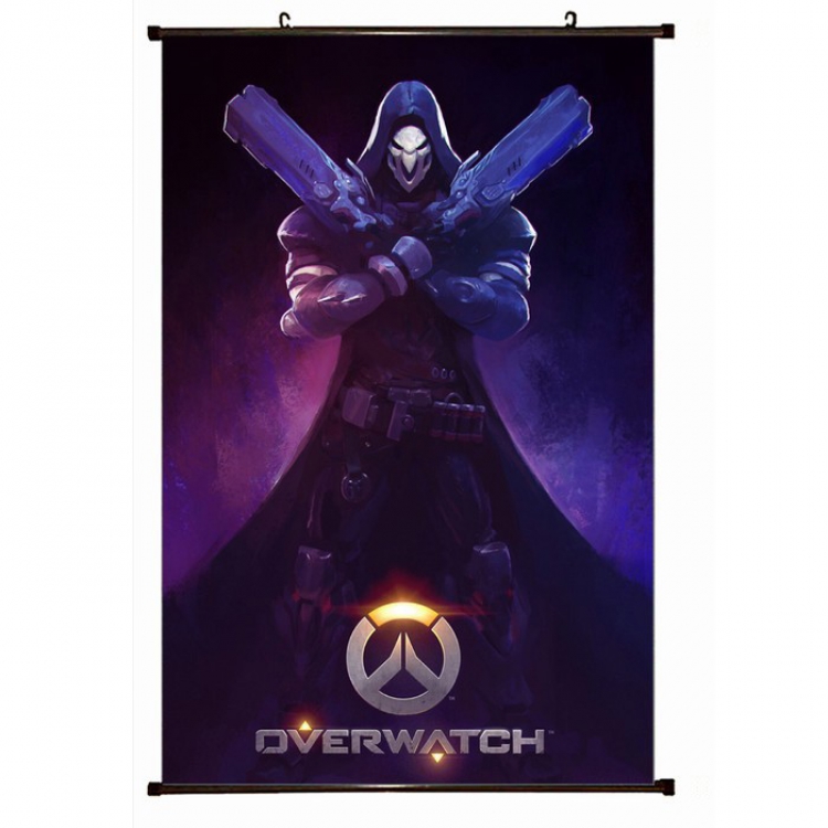 Overwatch Plastic pole cloth painting Wall Scroll 60X90CM preorder 3 days S14-319 NO FILLING