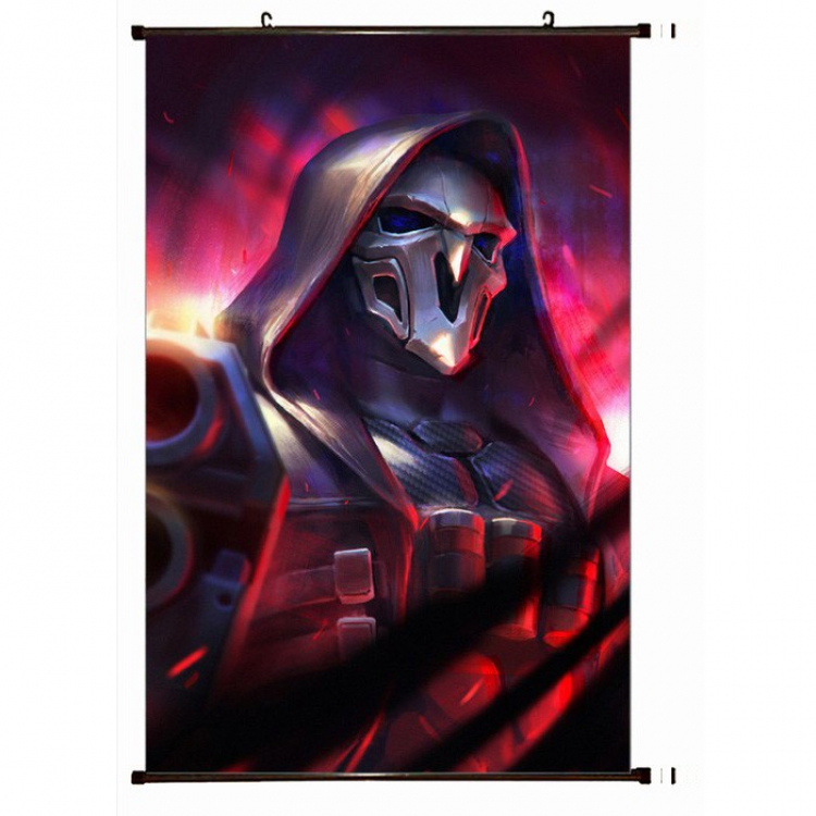Overwatch Plastic pole cloth painting Wall Scroll 60X90CM preorder 3 days S14-337 NO FILLING