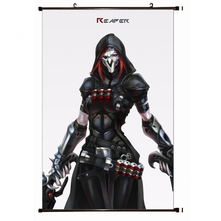 Overwatch Plastic pole cloth painting Wall Scroll 60X90CM preorder 3 days S14-335 NO FILLING
