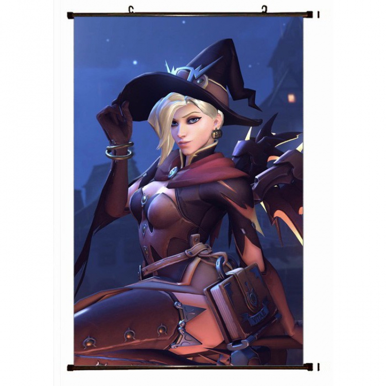 Overwatch Plastic pole cloth painting Wall Scroll 60X90CM preorder 3 days S14-344 NO FILLING