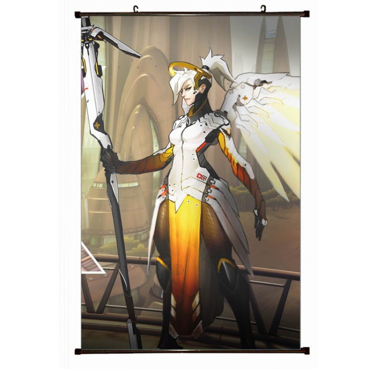 Overwatch Plastic pole cloth painting Wall Scroll 60X90CM preorder 3 days S14-360 NO FILLING