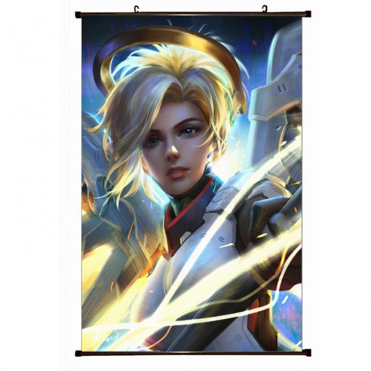 Overwatch Plastic pole cloth painting Wall Scroll 60X90CM preorder 3 days S14-361 NO FILLING