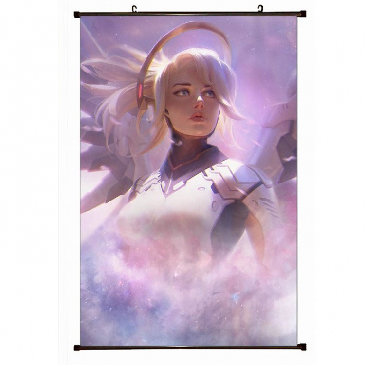 Overwatch Plastic pole cloth painting Wall Scroll 60X90CM preorder 3 days S14-352 NO FILLING