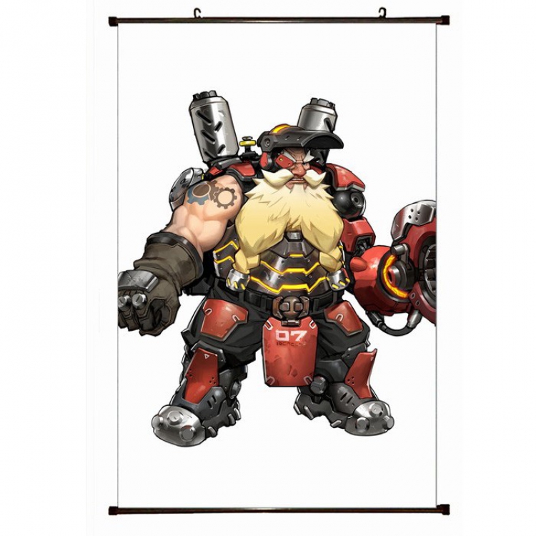 Overwatch Plastic pole cloth painting Wall Scroll 60X90CM preorder 3 days S14-364 NO FILLING
