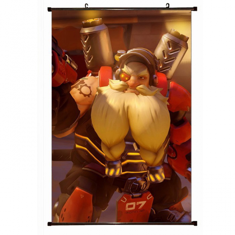 Overwatch Plastic pole cloth painting Wall Scroll 60X90CM preorder 3 days S14-367 NO FILLING