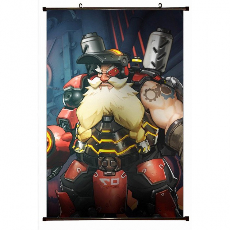 Overwatch Plastic pole cloth painting Wall Scroll 60X90CM preorder 3 days S14-372 NO FILLING