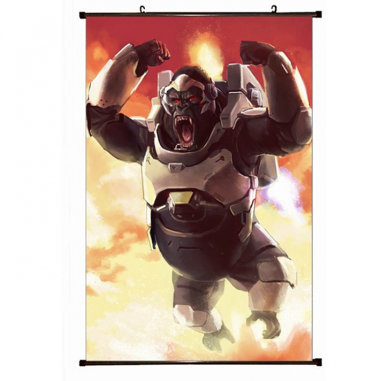 Overwatch Plastic pole cloth painting Wall Scroll 60X90CM preorder 3 days S14-382 NO FILLING