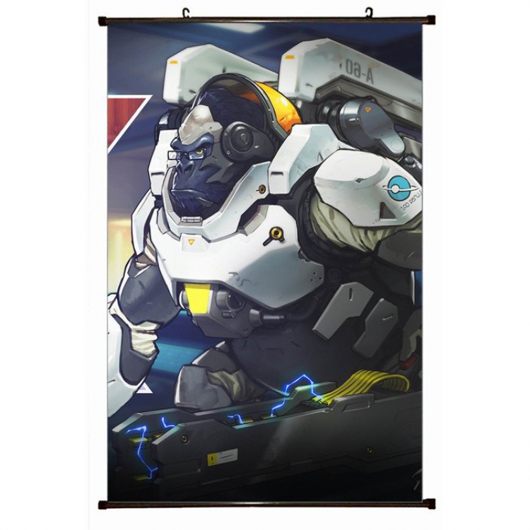 Overwatch Plastic pole cloth painting Wall Scroll 60X90CM preorder 3 days S14-380 NO FILLING