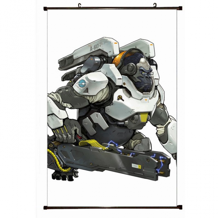 Overwatch Plastic pole cloth painting Wall Scroll 60X90CM preorder 3 days S14-381 NO FILLING