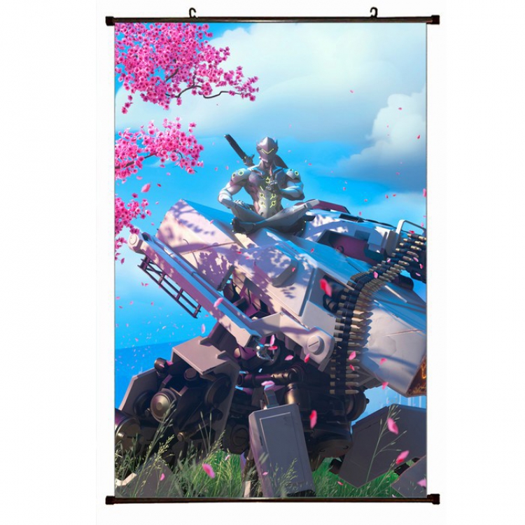 Overwatch Plastic pole cloth painting Wall Scroll 60X90CM preorder 3 days S14-384 NO FILLING