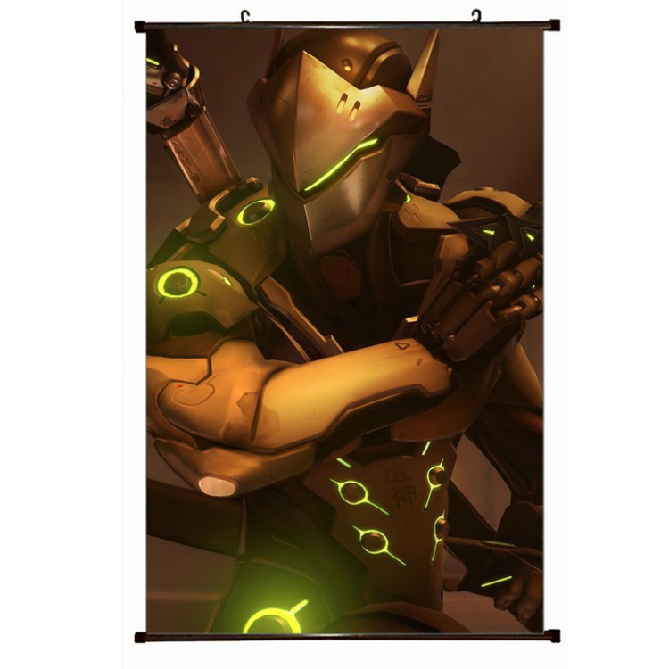Overwatch Plastic pole cloth painting Wall Scroll 60X90CM preorder 3 days S14-386 NO FILLING