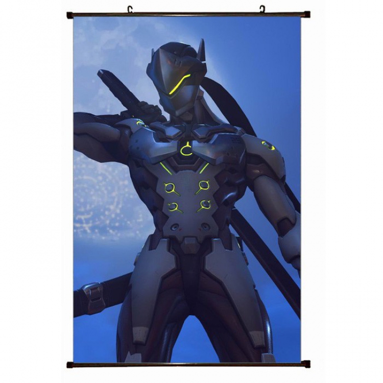 Overwatch Plastic pole cloth painting Wall Scroll 60X90CM preorder 3 days S14-396 NO FILLING