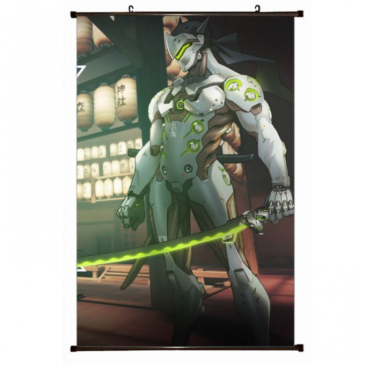 Overwatch Plastic pole cloth painting Wall Scroll 60X90CM preorder 3 days S14-393 NO FILLING