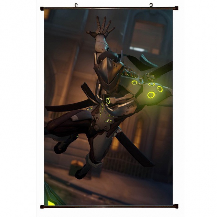Overwatch Plastic pole cloth painting Wall Scroll 60X90CM preorder 3 days S14-394 NO FILLING