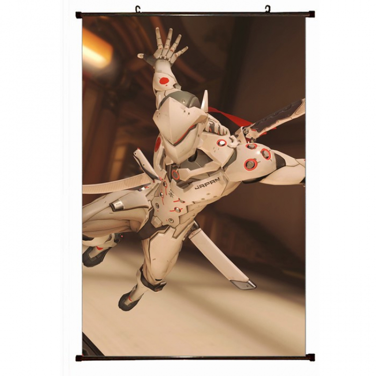 Overwatch Plastic pole cloth painting Wall Scroll 60X90CM preorder 3 days S14-402 NO FILLING
