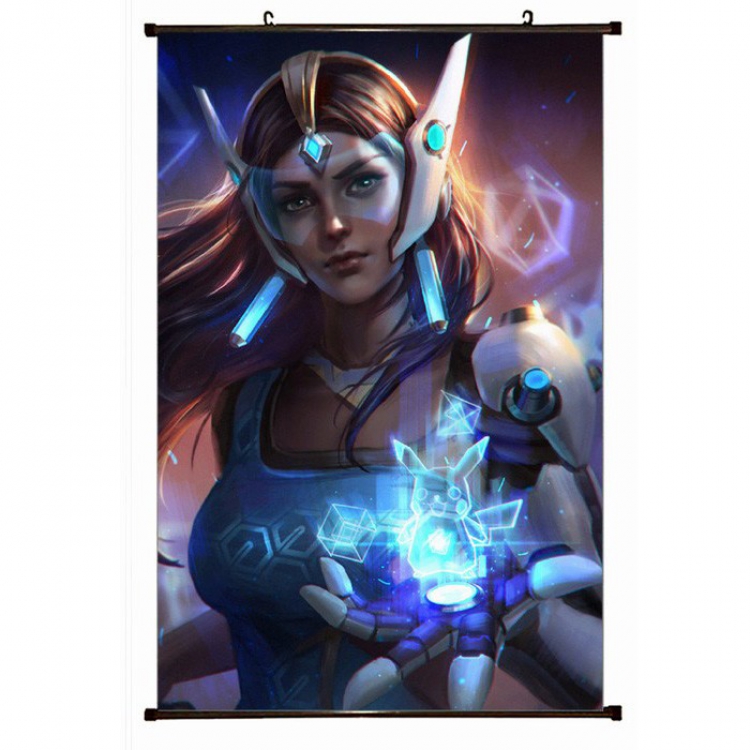 Overwatch Plastic pole cloth painting Wall Scroll 60X90CM preorder 3 days S14-409 NO FILLING