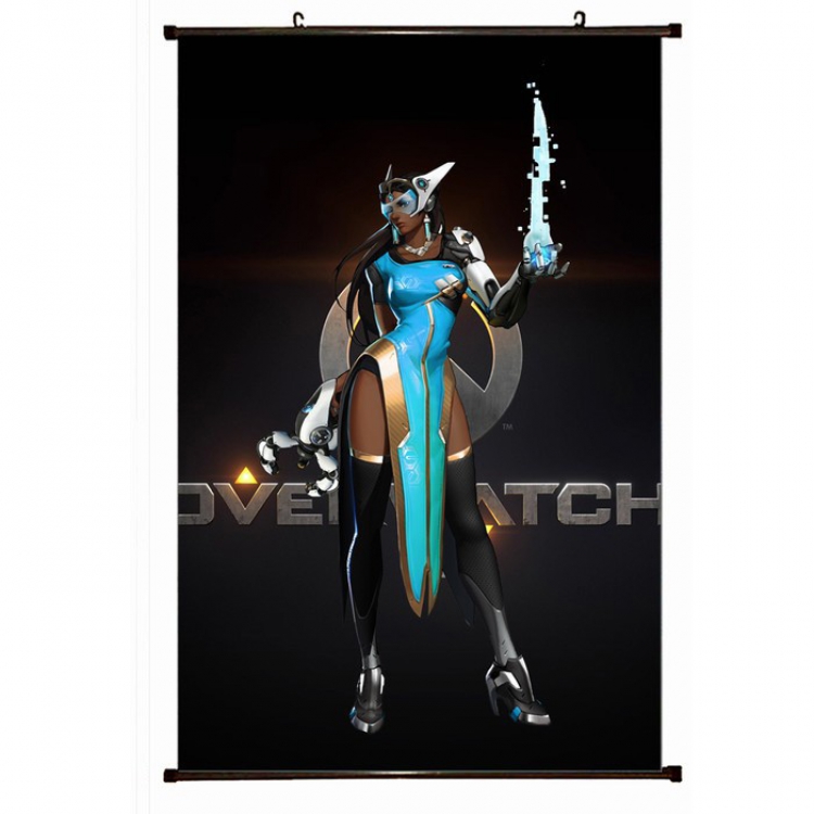 Overwatch Plastic pole cloth painting Wall Scroll 60X90CM preorder 3 days S14-407 NO FILLING