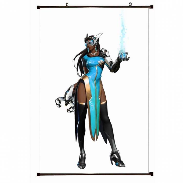 Overwatch Plastic pole cloth painting Wall Scroll 60X90CM preorder 3 days S14-408 NO FILLING