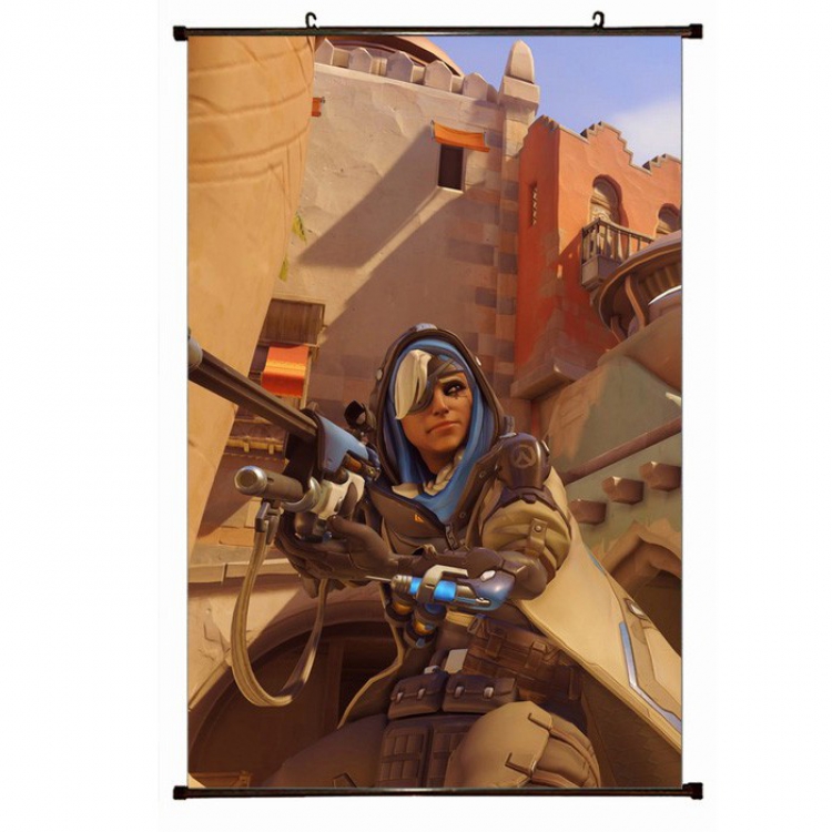 Overwatch Plastic pole cloth painting Wall Scroll 60X90CM preorder 3 days S14-416 NO FILLING