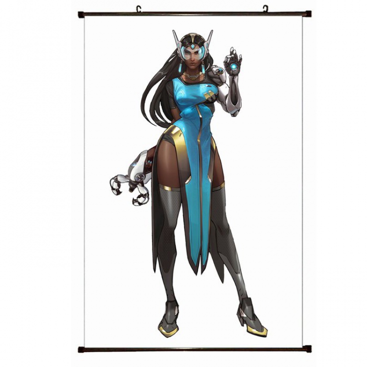 Overwatch Plastic pole cloth painting Wall Scroll 60X90CM preorder 3 days S14-415 NO FILLING